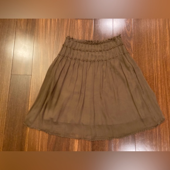 Max Studio Brown Skirt - Picture 1 of 6